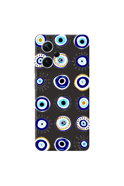 Other Xiaomi Poco X5 Beads Black Colored Silicone TPU Θήκη