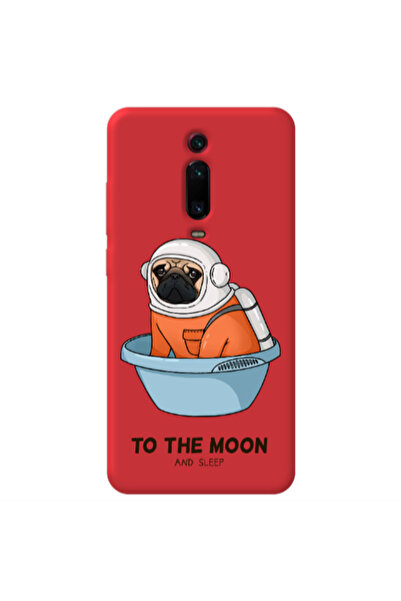 Other Xiaomi Mi 9T Pro To the moon Red Colored Silicone TPU Θήκη