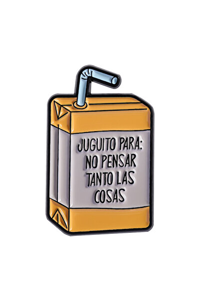 Choice9 QHXZ4726 Funny Spanish Quotes & Cute Cat Series Enamel Pins Stick Fig...