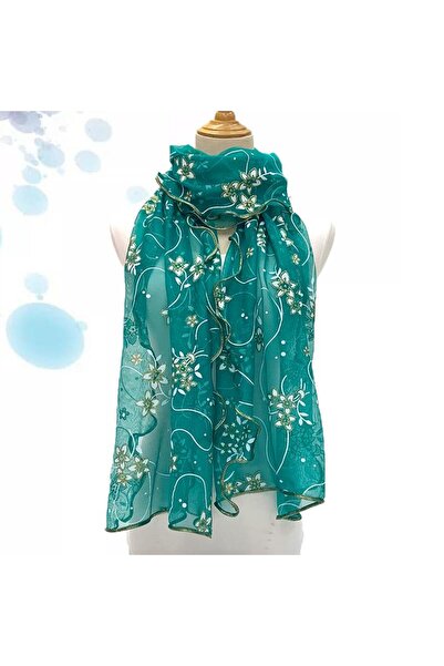 Choice 45x170cm JP286-01 Lace Scarf Women Lightweight Hijab Elegant 2024 Prin...