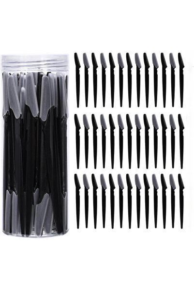 Choice A0240-black 40Pcs 40Pcs Women Eyebrow Shaping Knife Safe Eyebrow Trimm...