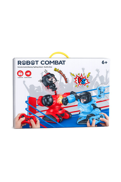Baby Planet Kids Interactive Fighting Robot Set Remote Control Boxing Battle ...