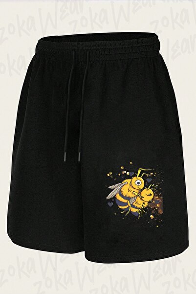 ZOKAWEAR Unisex Beekeeper V2 Design Printed Shorts