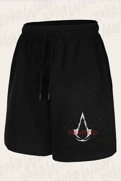 ZOKAWEAR Unisex Ezio Creed, Assassin's Creed Game Design Printed Shorts