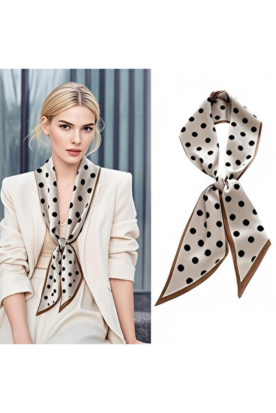 choice2 وشاح ساتان صغير مقاس 13×145 سم XJ430-7-1، قطعة واحدة، وشاح زخرفي للرق...