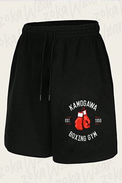 ZOKAWEAR Unisex Hajime No Ippo Kbg Design Printed Shorts