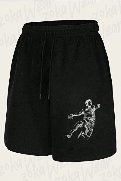 ZOKAWEAR Unisex Handball V3 Design Printed Shorts