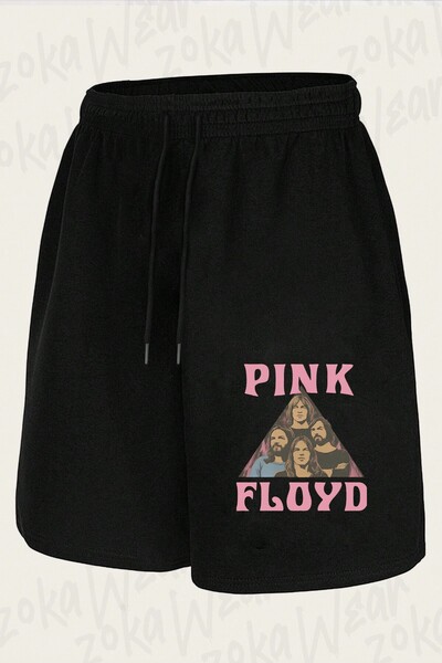 ZOKAWEAR Unisex Pink Floyd V5 Design Printed Shorts