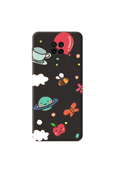 Other Xiaomi Redmi Note 9 Pro cute little ones Black Colored Silicone TPU Θήκη