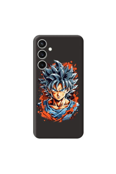 Other Samsung S24 Plus Anime Goku Black Colored Silicone TPU Θήκη