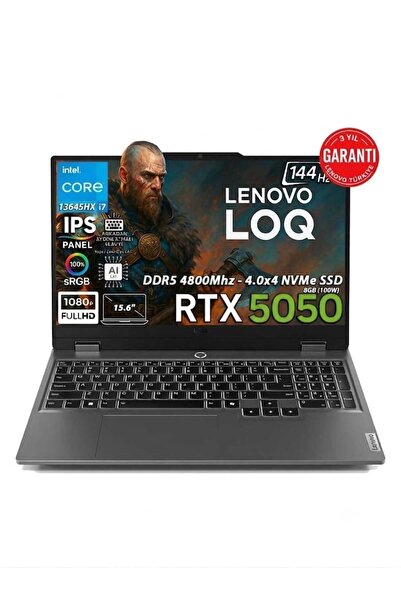 LENOVO Loq 15IRX10 Intel Core I7-13645HX 16GB 1TB SSD 8gb RTX5050 Freedos 15....
