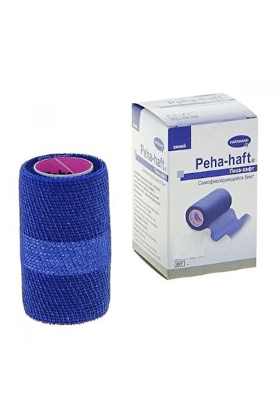 Hartmann Bandaj elastic autoadeziv, Peha-Haft, Culoare albastră, 10 cm x 20 m