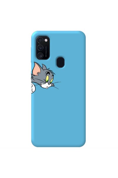 Other Samsung M21 Tom 1 Blue Colored Silicone TPU Θήκη