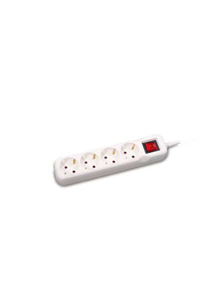 Inlet Prelungitor 1.5m 4 Prize cu CP cu Intrerupator, Inlet, PRELUNGITOARE ȘI...