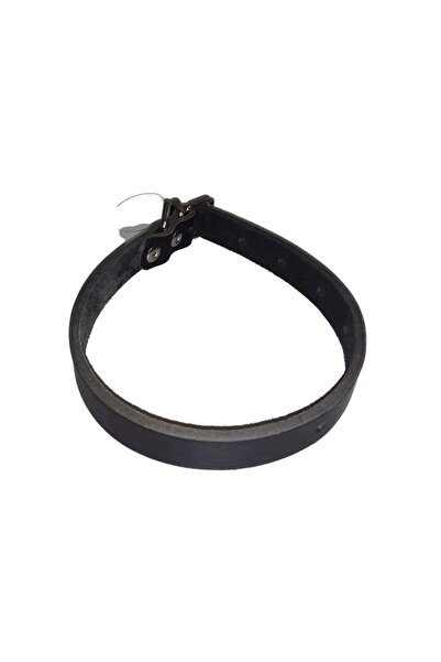 LOVEPET Δερμάτινο Κολάρο Μαύρο 3x54εκ.