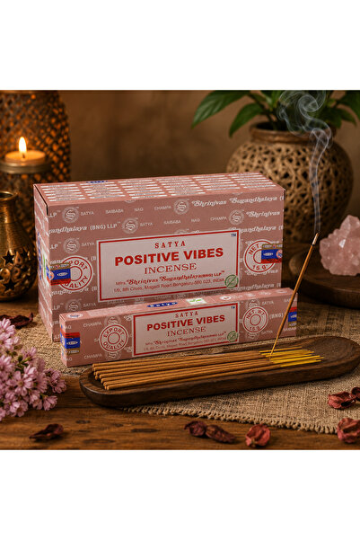 OEM Bețișoare Parfumate Satya Positive Vibes, Aromă Florală și Revigorantă, R...