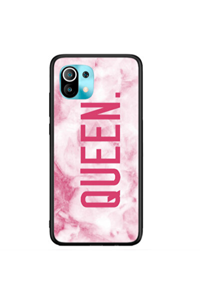 Other Xiaomi Mi 11 Marble Queen Black Glossy Θήκη