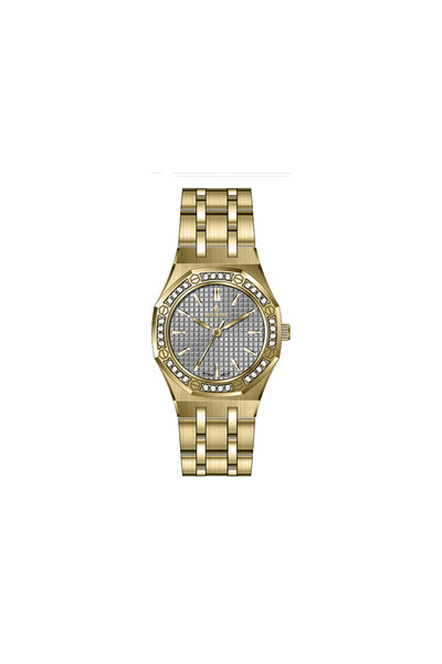 Seen Time Sine Time Women's Watch Hexagonal Design with Rhinestones