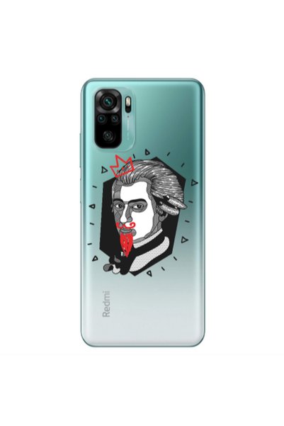 Other Xiaomi Redmi Note 10S Bearded Transparent Silicone TPU Θήκη