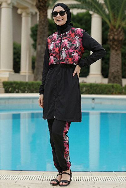 armonika 3-Piece Set: Front Zippered Cape with a Defined Collar, Elastic Wais...