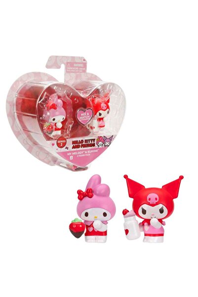 Sunman Hello Kitty Kalpten Kalbe S2 2’li Figür Seti HKT02000 - My Melody Ve K...