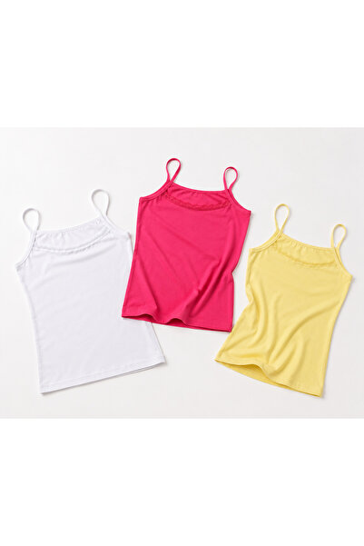 DİAMOND OUTLET Set de lenjerie intimă casual pentru fete, 3 piese, cu bretele...