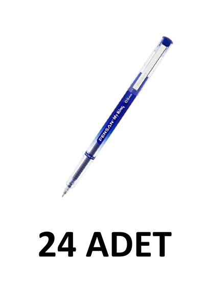 Pensan ماي كينج جل 24 قطعة قلم حبر جاف 0.5 ملم مع مشبك معدني 6405