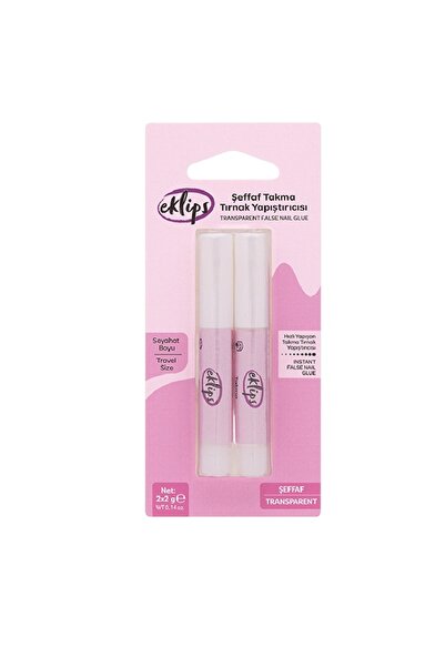 eklips Takma Tırnak Yapıştırıcısı 2 x 2 gr
