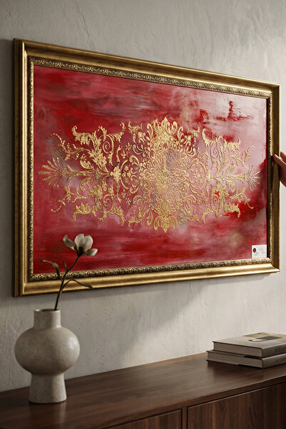tokyo sanat Klasik Motif Temalı Dekoratif Rölyef Tablo | Çerçeve Dahil