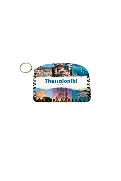 Tradesor Πορτοφόλι Souvenir μπρελόκ - Σετ 10pcs - PVC - Thessaloniki - 14*9cm...