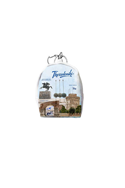 Tradesor Πορτοφόλι Souvenir μπρελόκ mini - Σετ 10pcs - PVC - Thessaloniki - 7...