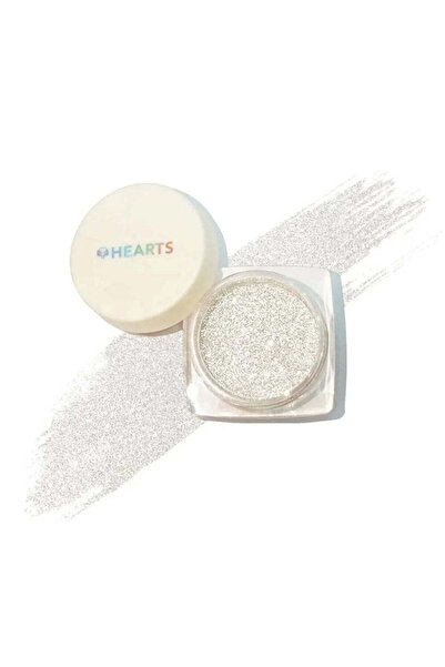 Hearts Loose Glitter Powder Shiny 01