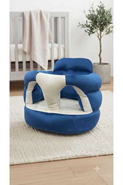 Greenko Soft Velvet Fabric Baby Sitting Chair Stylish Design Baby Chair for L...