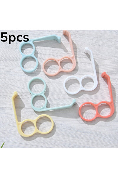 Choice 5pcs-Random color 5pcs Creative Mobile Phone Bracket Artifact Is Not T...