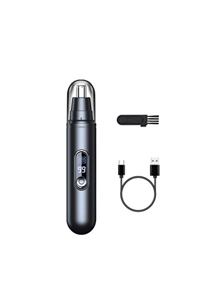 Choice1 A6 Black HOMEFISH Men's Electric Nose Hair Trimmer USB Rechargeable P...
