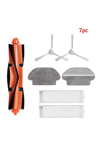 Choice6 7pc set Main Side Brush Filter Mop Cloth Kit For Robot Vacuum Mop 2S/...