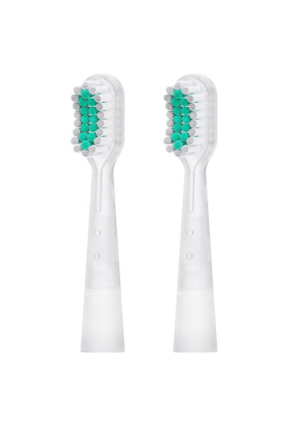 choice2 Clear-2 Pcs 2/4/8/12 Compatible with Oral B Electric Toothbrush Oscil...