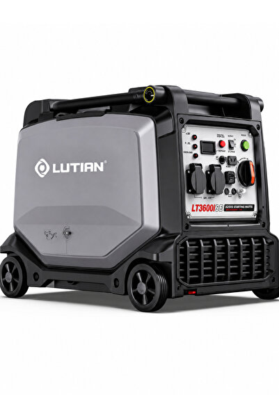 Lutian LT5500iSE - 4.5 Kw Benzinli Marşlı İnvertör Sessiz Jeneratör 97 Desibe...