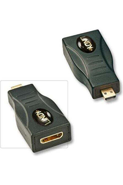 LİNDY Convertor mini HDMI / micro HDMI / HDMI / DIN tată la mini HDMI / micro...