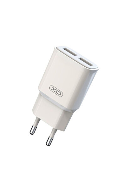 Xo Încărcător fără cablu cu 2 porturi USB-A Alb (L92C)