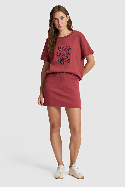 U.S. Polo Assn. Women's Cherry Knitted Skirt 50323505-Vr223