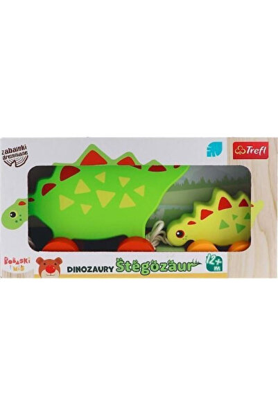 Trefl Jucărie din lemn Stegosaurus Ursuleț 61593