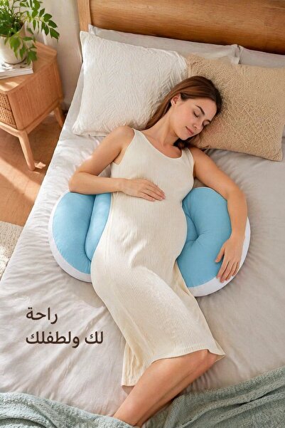 Generic 1 Cotton Pregnancy Wedge Pillow Side Sleeping Back Belly Support Remo...