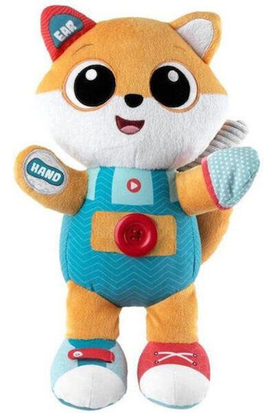 Chicco Vulpe educativă interactivă din material textil, cu sunete, pentru 6+ ...