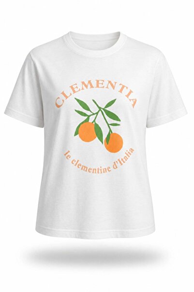 5in1Canpolat Tricou cu imprimeu Clementia Ecru