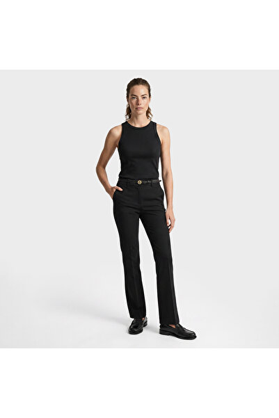 Gant Kadın Siyah Slim Fit Pantolon