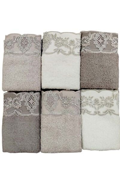 Pupilla طقم مناشف 6 قطع 30*50 مارتا