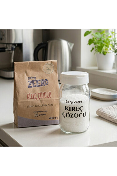 Going Zeero Kireç Çözücü + Cam Saklama Kavanozu Seti
