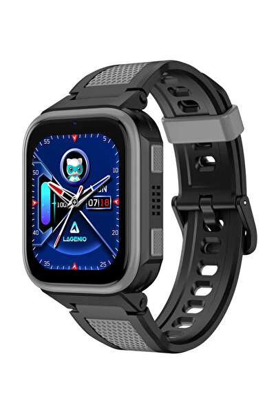 Lagenio GPS smartwatch για παιδιά K10, 1.8", με κάμερα, 4G, IP68, μαύρο