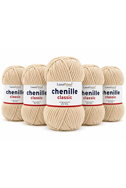 Lanaprime Fir de catifea chenille (Chenille Classic) Fir amigurumi - 5 Yumak ...
